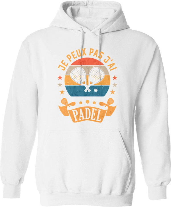 Jawsome Hoodie - Retro Graphic Pullover Hoodie for Men & Women - White