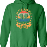 Jawsome Hoodie - Retro Graphic Pullover Hoodie for Men & Women - Green