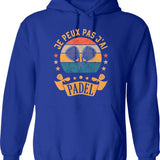 Jawsome Hoodie - Retro Graphic Pullover Hoodie for Men & Women - Blue
