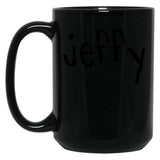 Jeffy Black Coffee Mug, Gift Coffee Mug - Black