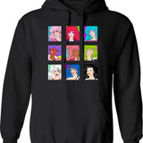 Jefferson Cleaners Move On Up Hoodie - Retro Graphic Pullover Hoodie for Men & Women - Black