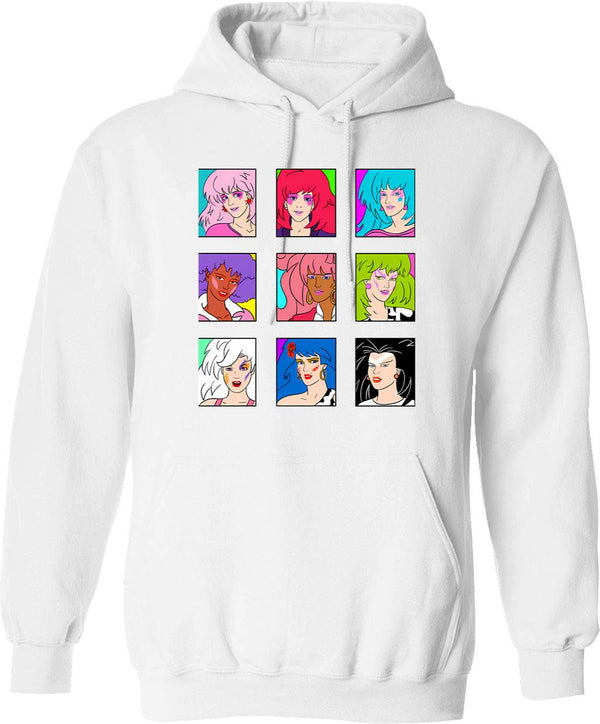 Jefferson Cleaners Move On Up Hoodie - Retro Graphic Pullover Hoodie for Men & Women - White