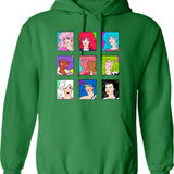 Jefferson Cleaners Move On Up Hoodie - Retro Graphic Pullover Hoodie for Men & Women - Green