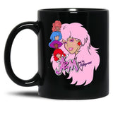 Jem and The Holograms Classic Black Coffee Mug, Gift Coffee Mug