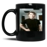 Jerma Slay Funny Blurry Image Black Coffee Mug, Gift Coffee Mug