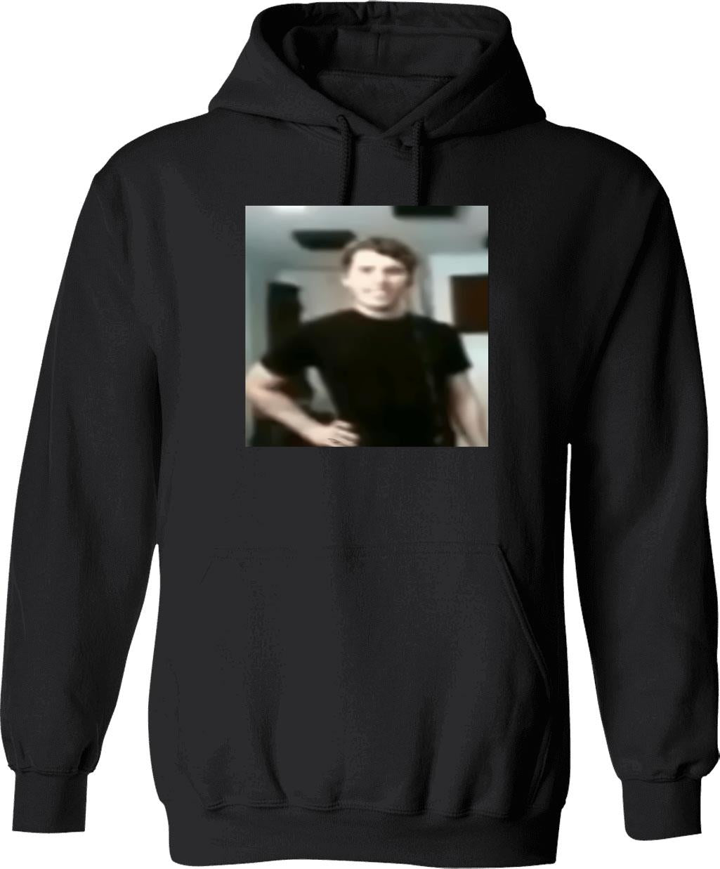 Jerma Slay Funny Blurry Image Graphic Pullover Hoodie - Black