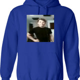 Jerma Slay Funny Blurry Image Graphic Pullover Hoodie - Blue