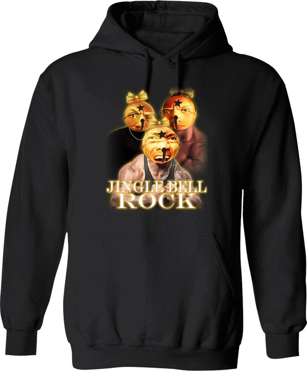 Jigpaw Hoodie - Retro Graphic Pullover Hoodie for Men & Women - Black
