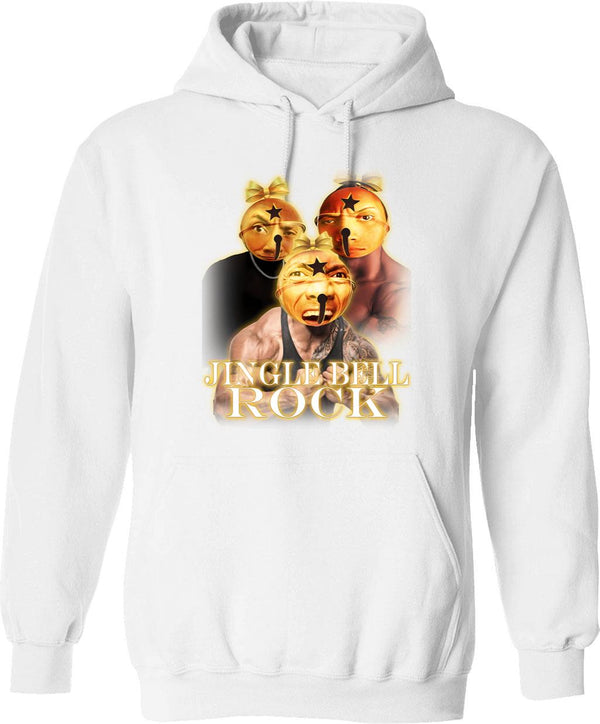 Jigpaw Hoodie - Retro Graphic Pullover Hoodie for Men & Women - White