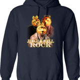 Jigpaw Hoodie - Retro Graphic Pullover Hoodie for Men & Women - Navy