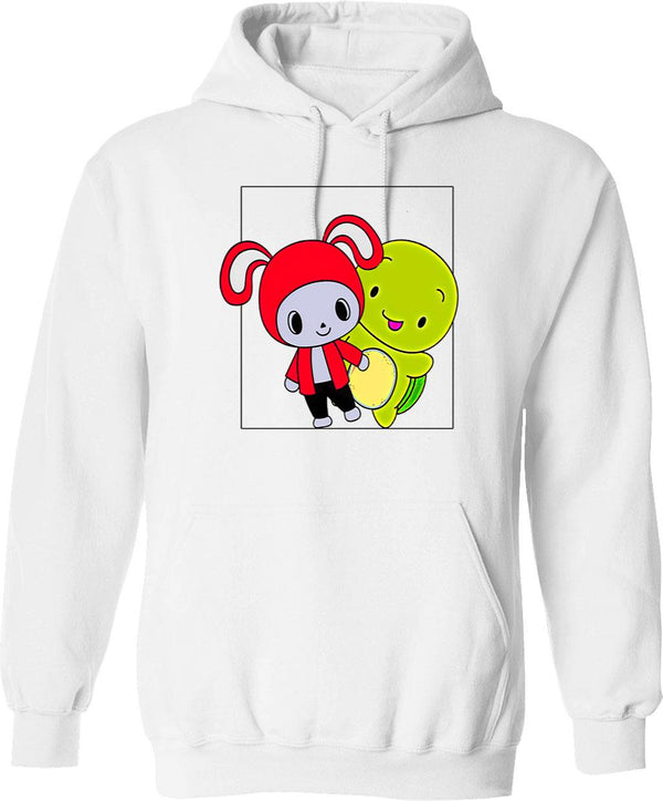 Jive Turkey Vintage Thanksgiving (1) Hoodie - Retro Graphic Cosy Pullover - White