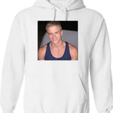 Joe Bartolozzi Meme Graphic Pullover Hoodie - White