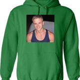 Joe Bartolozzi Meme Graphic Pullover Hoodie - Green