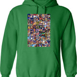 Jock Vintage Hoodie - Retro Graphic Cosy Pullover - Green