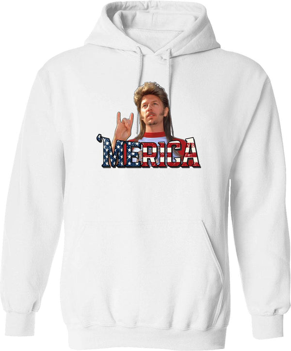 Joe Camel Motorcycle Active Hoodie - Retro Graphic Pullover Hoodie for Men & Women - White