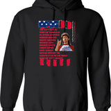 Joe Dirt 4th Of July Merica Hoodie - Black