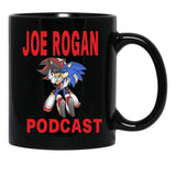 Joe Rogan Podcast Sonic Black Coffee Mug, Gift Coffee Mug - Black
