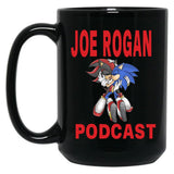Joe Rogan Podcast Sonic Black Coffee Mug, Gift Coffee Mug - Black