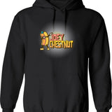Joey Chestnut A True Hero Artwork Hoodie - Black