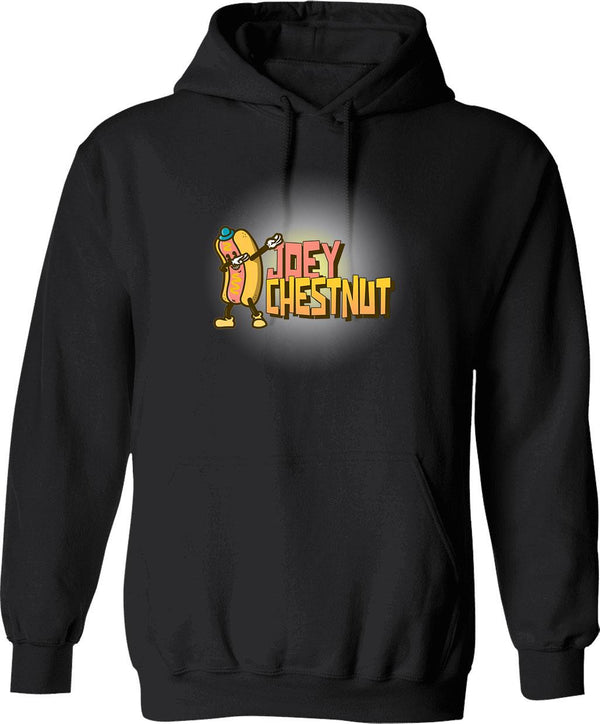 Joey Chestnut A True Hero Artwork Hoodie - Black