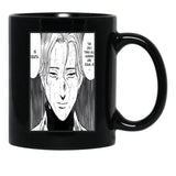 Johan Liebert - Monster Manga Black Coffee Mug, Gift Coffee Mug - Black