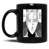 Johan Liebert - Monster Manga Black Coffee Mug, Gift Coffee Mug