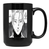 Johan Liebert - Monster Manga Black Coffee Mug, Gift Coffee Mug