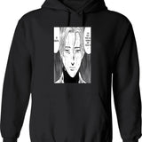 Johan Liebert - Monster Manga Graphic Pullover Hoodie - Black