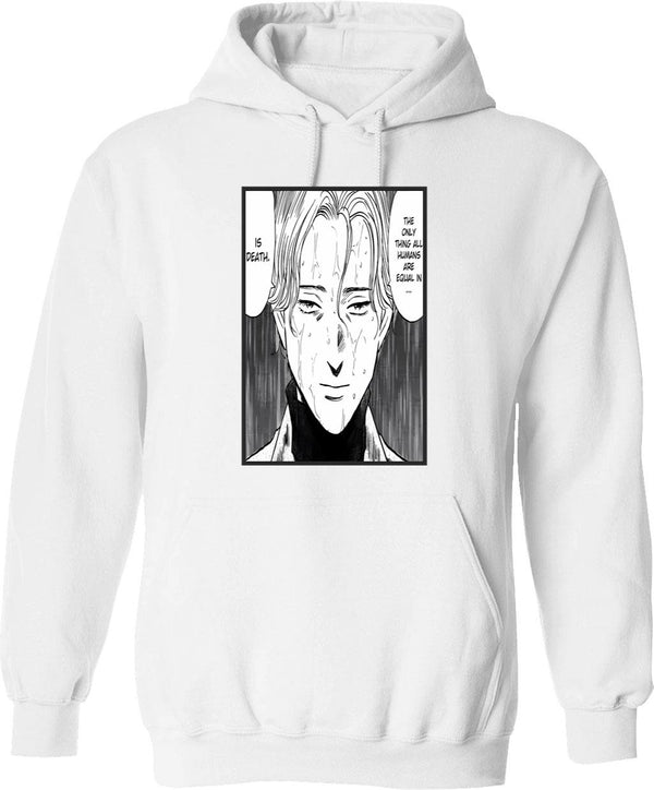 Johan Liebert - Monster Manga Graphic Pullover Hoodie - White