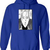 Johan Liebert - Monster Manga Graphic Pullover Hoodie - Blue