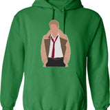 John Cocktosten Hoodie - Retro Graphic Pullover Hoodie for Men & Women - Green