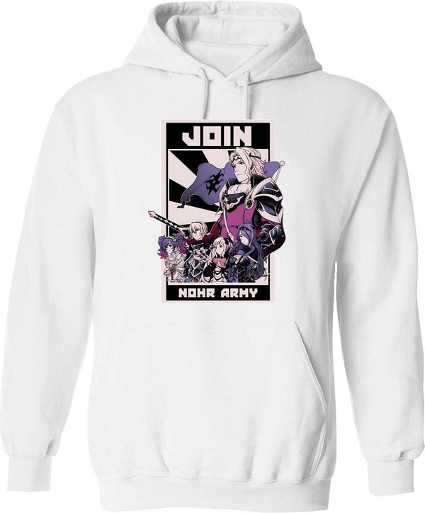 Johnny Likes Skinny Girls But He Never Turns Down A Fattie Hoodie - White