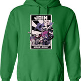 Johnny Likes Skinny Girls But He Never Turns Down A Fattie Hoodie - Green