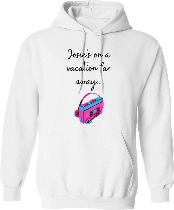 Jones Bbq And Foot Massage Hoodie - Retro Graphic Pullover Hoodie for Men & Women - White