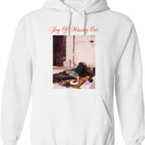 Jousting Funny Trombone For Trombonists Hoodie - Sarcastic Humor Graphic Hoodie - White