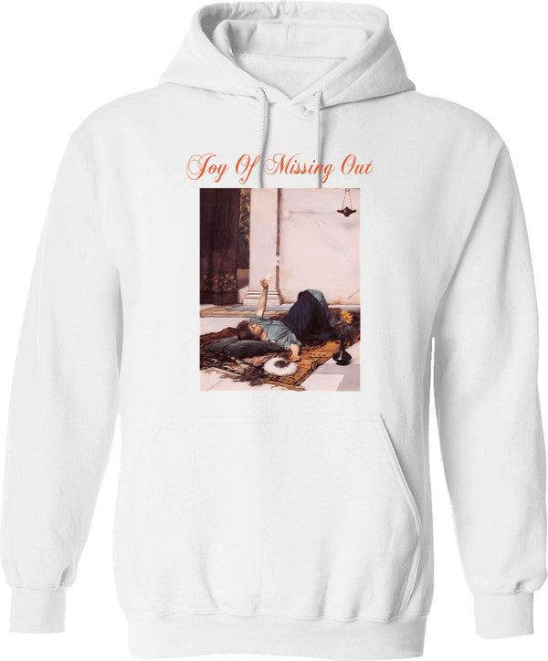 Jousting Funny Trombone For Trombonists Hoodie - Sarcastic Humor Graphic Hoodie - White