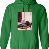 Jousting Funny Trombone For Trombonists Hoodie - Sarcastic Humor Graphic Hoodie - Green