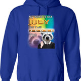Judge Dredd Comic Funny Gift Essential . Hoodie - Blue