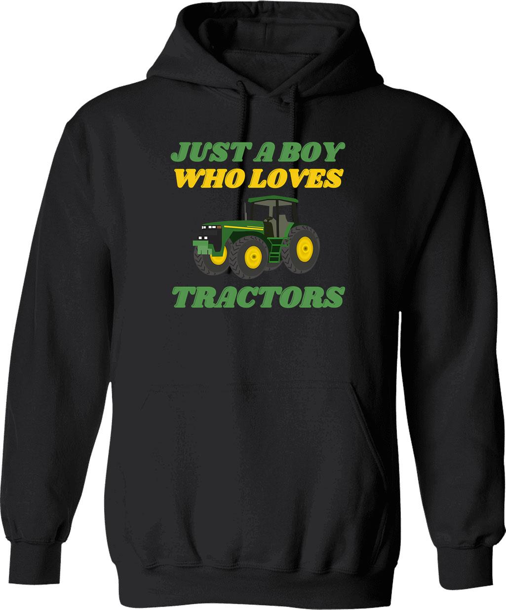 Just A Boy Who Loves Goats - Retro Vintage Funny Goat Lovers Gift Hoodie - Black