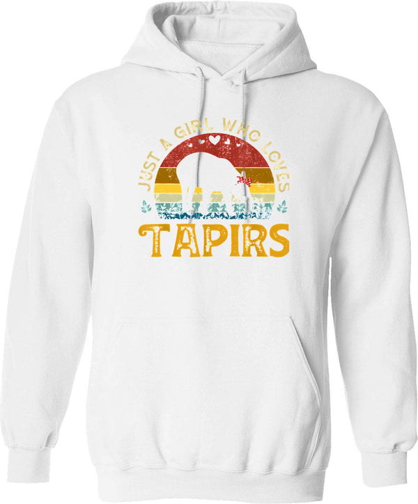 Just A Girl Who Loves Mudlarking Hoodie - White