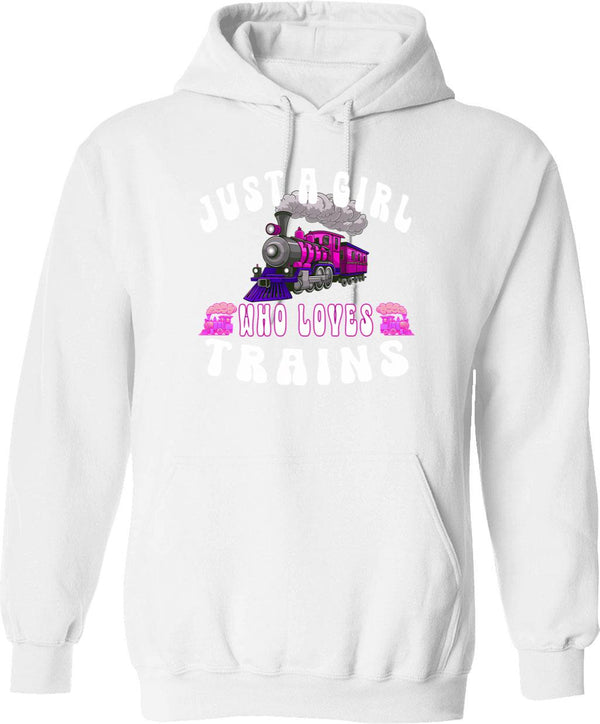 Just A Girl Who Loves Tapir Vintage Hoodie - White