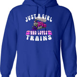 Just A Girl Who Loves Tapir Vintage Hoodie - Blue