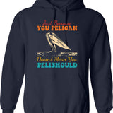 Just Because I'm Smiling Does't Mean I Like You (1) Hoodie - Navy