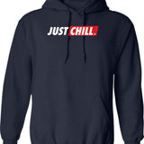 Just Call Me Old Fashioned Hoodie - Retro Graphic Pullover Hoodie for Men & Women - Navy