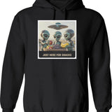 Just Chill Trending Stuff For Destressed People Hoodie - Black