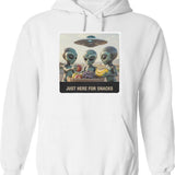 Just Chill Trending Stuff For Destressed People Hoodie - White