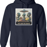 Just Chill Trending Stuff For Destressed People Hoodie - Navy