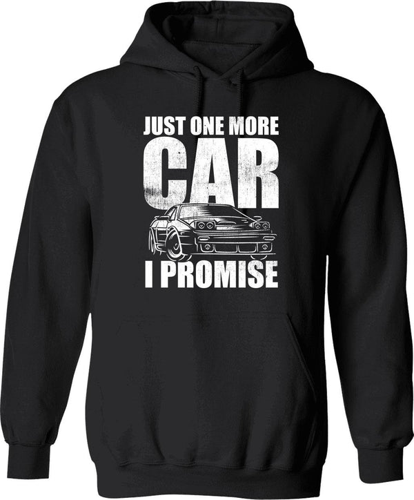 Just One More Car I Promise (1) Hoodie - Black