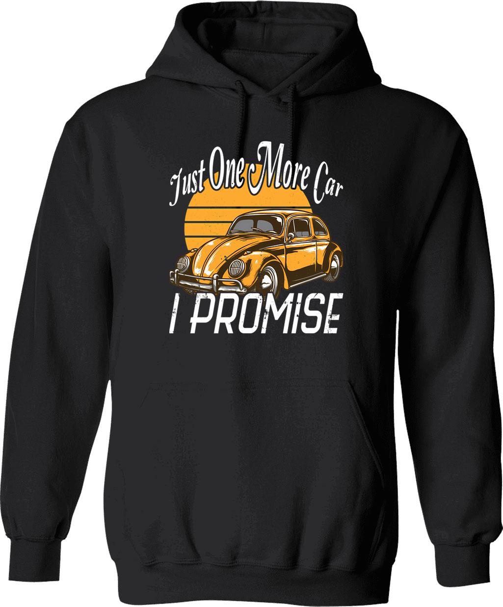 Just One More Bike I Promise (funny Biker Gift) Hoodie - Black