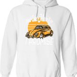 Just One More Bike I Promise (funny Biker Gift) Hoodie - White